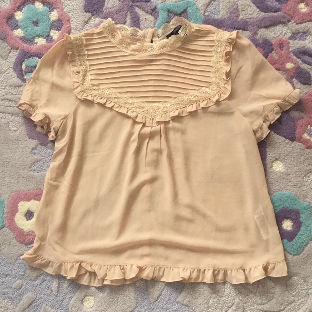Lace blouse from Forever 21